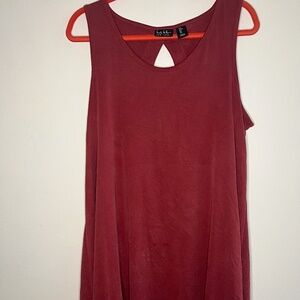 Suede Slip Dress